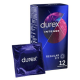 DUREX INTENSE REGULAR FIT 12 PRESERVATIVOS