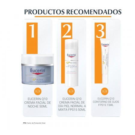 EUCERIN Q10 ACTIVE ANTIARRUGAS PIEL SECA CREMA DE DIA 50ML