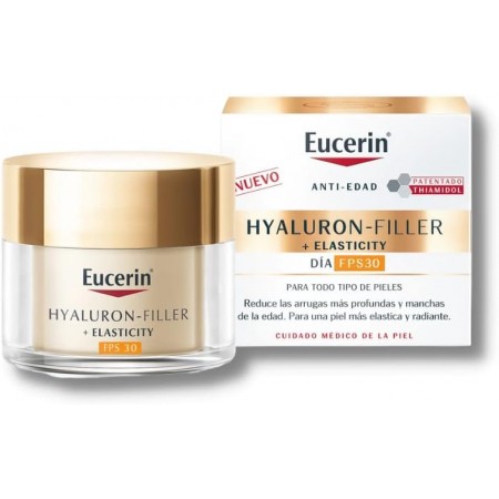 EUCERIN PACK HYALURON FILLER ELASTICITY CREMA DIA FPS30 50ML + HYALURON-FILLER CONTORNO DE OJOS 15ML