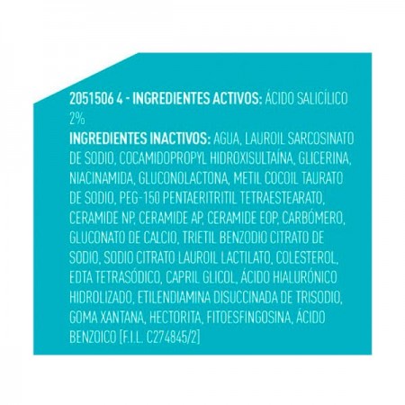 CERAVE LIMPIADOR CONTROL IMPERFECCIONES PIEL ACNEICA GEL 473ML