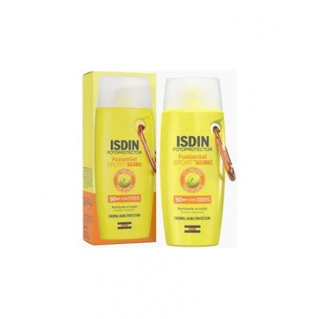 ISDIN FOTOPROTECTOR FUSION GEL SPORT BY ALCARAZ SPF 50 GEL REFRESCANTE 100 ML
