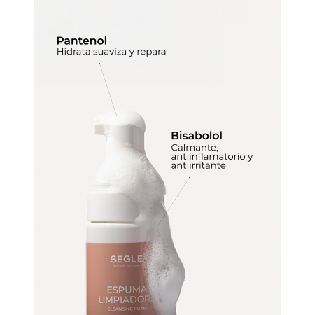 SEGLE ESPUMA LIMPIADORA HIDRATANTE Y ANTIPOLUCIÓN 150 ML