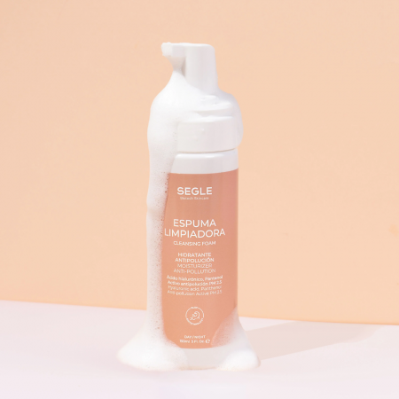 SEGLE ESPUMA LIMPIADORA HIDRATANTE Y ANTIPOLUCIÓN ESPUMA 150ML