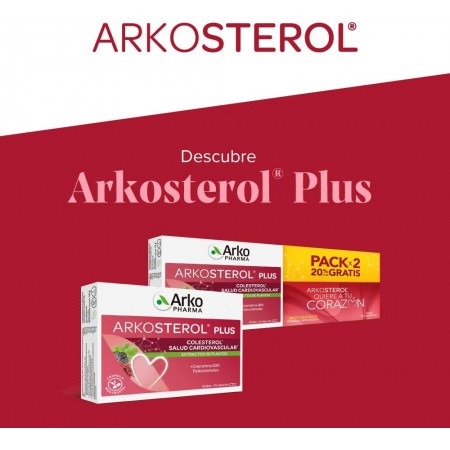 ARKOSTEROL PLUS 30 CAPSULAS