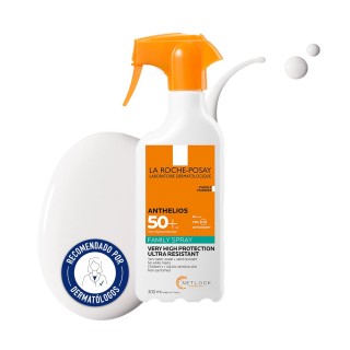 ANTHELIOS SPRAY PROTECTOR SOLAR CORPORAL FAMILIAR SPF 50+ 300ML