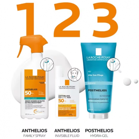 ANTHELIOS SPRAY PROTECTOR SOLAR CORPORAL FAMILIAR SPF 50+ 300ML