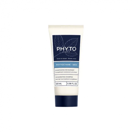 PHYTO PHYTOCYANE MEN TRATAMIENTO ANTICAIDA 12 AMPOLLAS 3.05ML + REGALO PHYTOCYANE CHAMPU 100ML