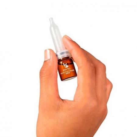 PHYTO PHYTOCYANE MEN TRATAMIENTO ANTICAIDA SEVERA HOMBRE 12 AMPOLLAS 3.5 ML (2 MESES)