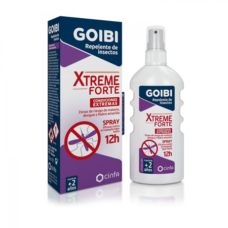 GOIBI XTREME FORTE REPELENTE DE INSECTOS MAXI FORMATO SPRAY 200 ML