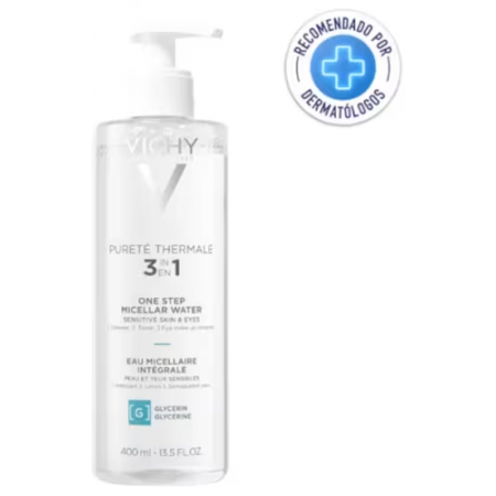 VICHY PURETE THERMALE AGUA MICELAR MINERAL 400 ML