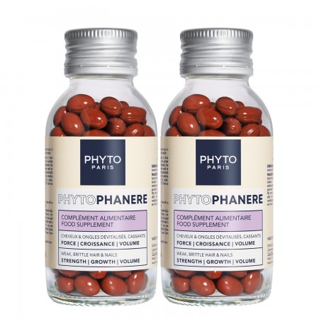 PHYTOPHANERE PACK ANTICAIDA CABELLO Y UÑAS 2 X 120 CÁPSULAS 4 MESES