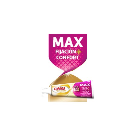 COREGA ADHESIVO SIN SABOR MAX FIJACION + CONFORT 1 TUBO 40 G