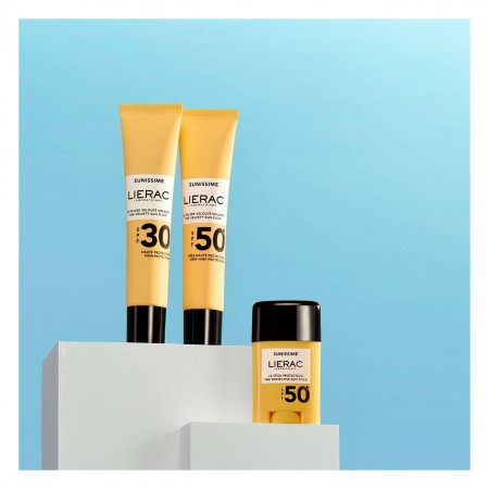 LIERAC SUNISSIME FLUIDO PROTECTOR ROSTRO REVITALIZANTE ANTI-EDAD GLOBAL SPF30 40ML