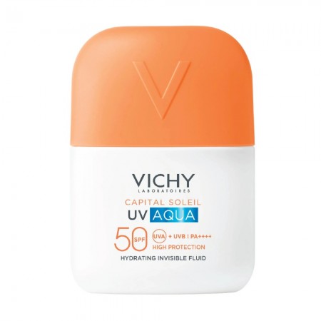 VICHY CAPITAL SOLEIL UV AQUA FLUIDO HIDRATANTE INVISIBLE FACIAL 50 ML