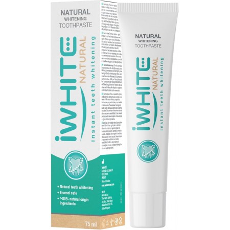 IWHITE PASTA DENTAL BLANQUEADORA NATURAL 75 ML