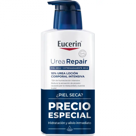 EUCERIN DUPLO LOCION CORPORAL INTENSIVA CON 10% UREA 2 X 400ML