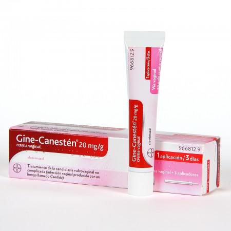 GINE CANESTEN 20 MG/G CREMA VAGINAL 20 G + 3 APLICADORES