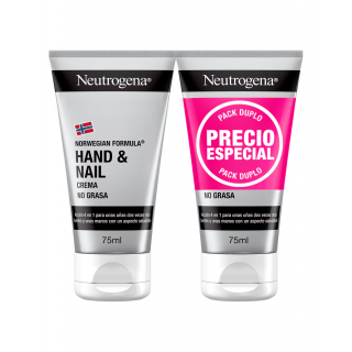 NEUTROGENA DUPLO CREMA DE MANOS Y UÑAS 2 X 75 ML