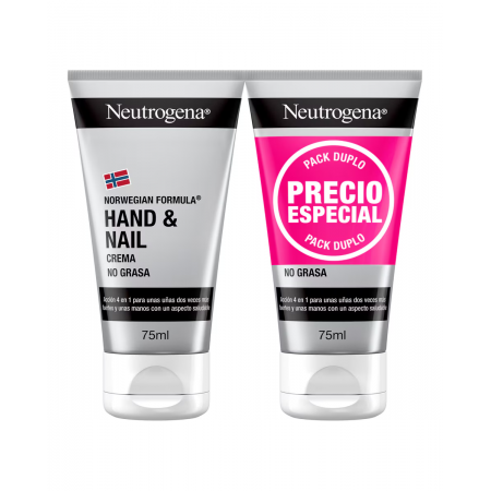 NEUTROGENA DUPLO CREMA DE MANOS Y UÑAS 2 X 75 ML