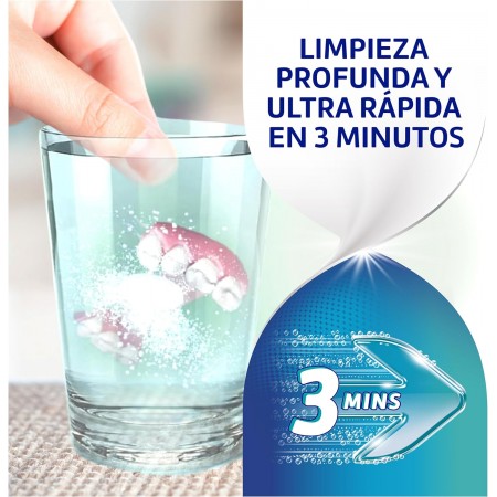 COREGA LIMPIEZA DE PROTESIS OXIGENO ACTIVO MENTA FRESCA 66 TABLETAS LIMPIADORAS