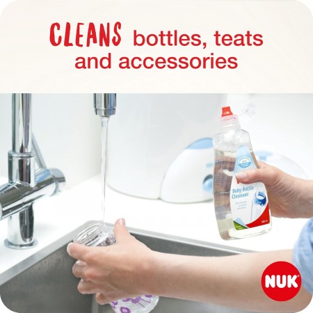 NUK DETERGENTE PARA BIBERON Y TETINAS 500 ML