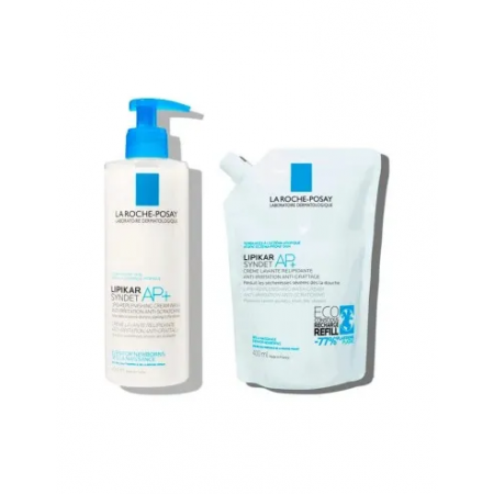 LA ROCHE POSAY LIPIKAR SYNDET AP+ CREMA LAVANTE ECO RECARGA 400 ML