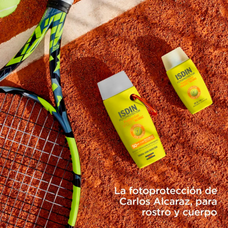 ISDIN FOTOPROTECTOR FUSION GEL SPORT BY ALCARAZ SPF 50 GEL REFRESCANTE 100 ML