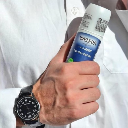 WELEDA  FOR MEN DESODORANTE HOMBRE 24H ROLL ON 50 ML