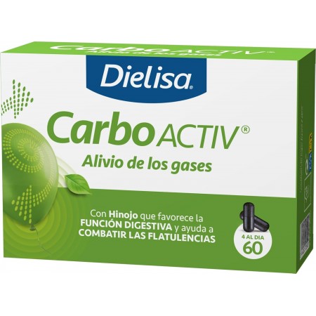 CARBOACTIV (CARBON ACTIVO) ALIVIO DE LOS GASES 60 CAPSULAS