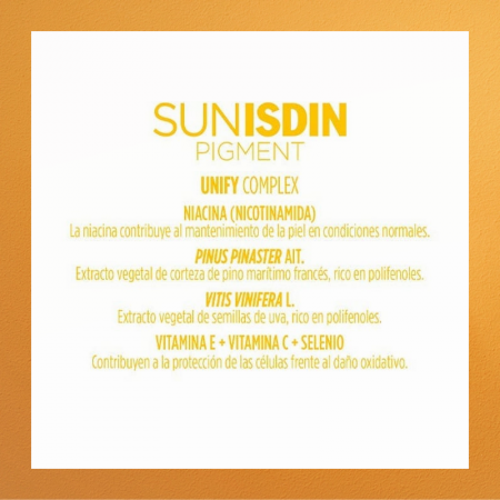 ISDIN SUNISDIN DUPLO CAPSULAS PIGMENT UNIFY COMPLEX 2 X 30 CAPSULAS BLANDAS