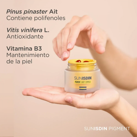 ISDIN SUNISDIN DUPLO CAPSULAS PIGMENT UNIFY COMPLEX 2 X 30 CAPSULAS BLANDAS