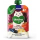 DANONE BLEDINA POUCH DE YOGUR FRUTOS ROJOS, MANZANA Y PLATANO 100 G