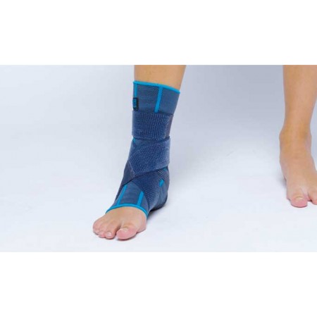 PRIM AQTIVO SPORT TOBILLERA ELASTICA CON ALMOHADILLAS MALEOLARES Y VENDAJE EN 8 TALLA M