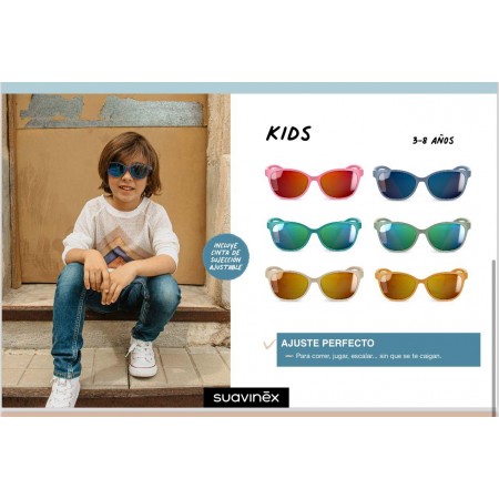 SUAVINEX GAFAS DE SOL INFANTIL POLARIZADAS 3 A 8 AÑOS CATEGORIA DE FILTRO UV400 DE CATEGORÍA 3