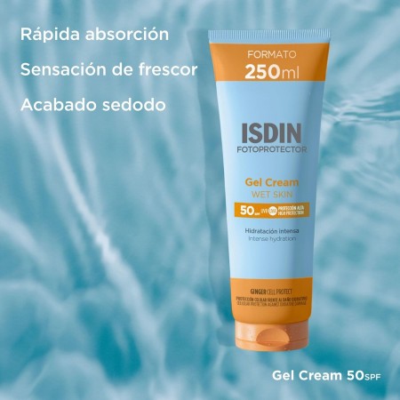 ISDIN FOTOPROTECTOR DUPLO FAMILIAR: GELCREMA FPS50 ADULTO 250 ML + PEDIATRIC FPS50 GELCREMA 250ML