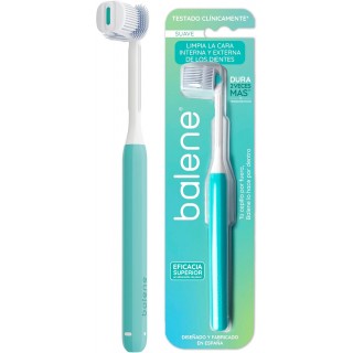BEXIDENT CEPILLO DENTAL BALENE ADULTO SUAVE COLOR AGUAMARINA