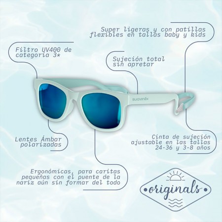 SUAVINEX GAFAS DE SOL INFANTIL POLARIZADAS DE 8 A 14 AÑOS CATEGORIA DE FILTRO UV400 CATEGORIA 3