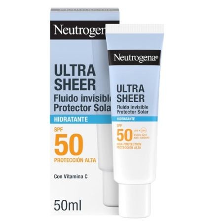 NEUTROGENA ULTRA SHEER FLUIDO INVISIBLE SPF50 HIDRATANTE 50 ML