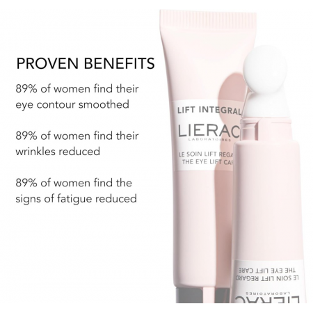 LIERAC PACK LIFT INTEGRAL GEL CREMA DE DIA 50ML + REGALO LIFT INTEGRAL CONTORNO DE OJOS 15 ML
