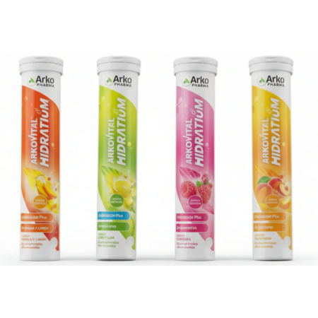 ARKOVITAL HIDRATIUM 24 COMPRIMIDOS EFERVESCENTES SABOR FRAMBUESA