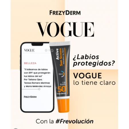 FREZYDERM ACTIVE SUN SCREEN LIP BALM PROTECT SPF50+ BALSAMO LABIAL 15 ML