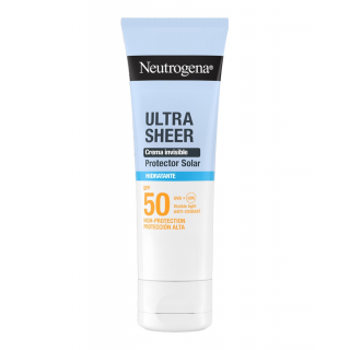 NEUTROGENA ULTRA SHEER CREMA INVISIBLE SPF50 HIDRATANTE 50ML