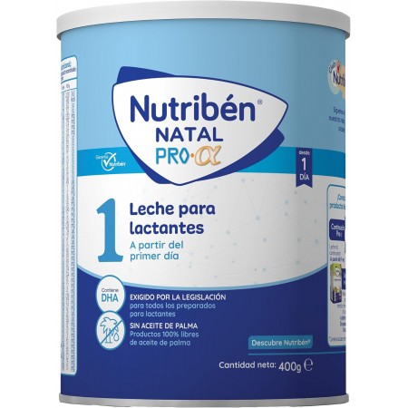 NUTRIBEN NATAL PRO ALFA 1 LECHE LACTANTES 800 G