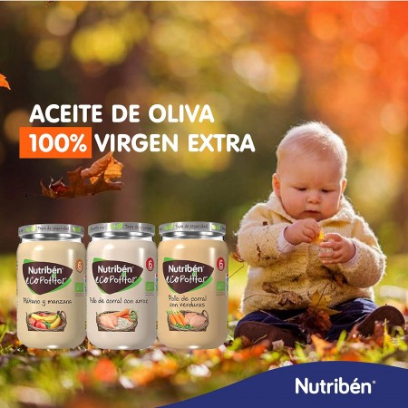 NUTRIBEN ECOPOTITOS VERDURAS DE LA HUERTA CON TERNERA ECOLOGICA 235G