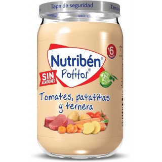 NUTRIBEN POTITO TERNERA CON PATATAS Y ZANAHORIAS  235 G