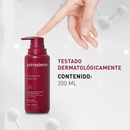 PRIMADERM DEEP CLEANSING OIL TO MILK ACEITE LIMPIADOR 200 ML