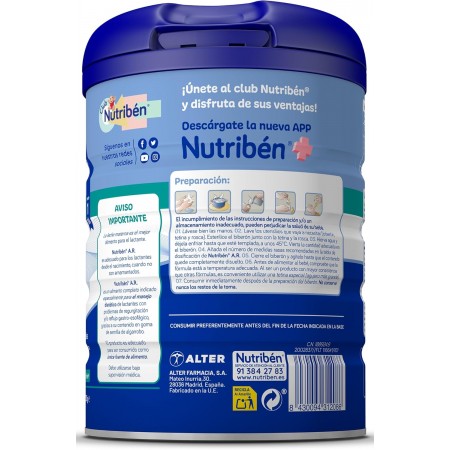 NUTRIBEN AR 800 G