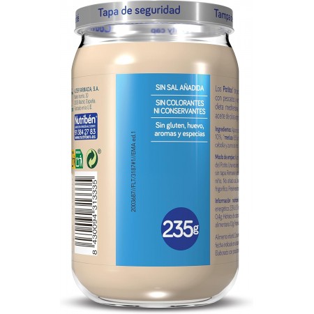 NUTRIBEN POTITO SUPREMA DE MERLUZA CON ARROZ 235 G