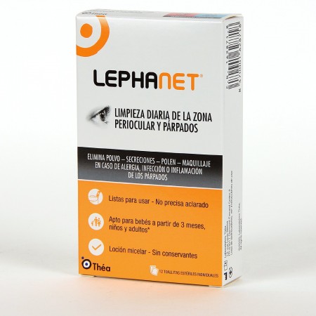 LEPHANET TOALLITAS ESTERILES 12 TOALLITAS