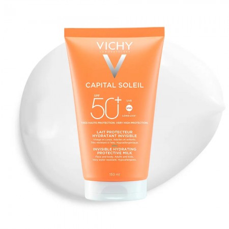 VICHY CAPITAL SOLEIL PROTECTOR FAMILIAR SPF50 LECHE HIDRATANTE INVISIBLE 150 ML
